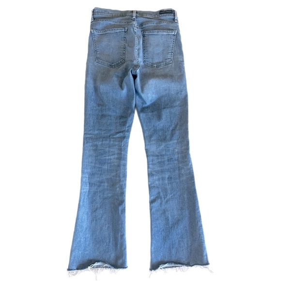 Citizens of Humanity Marion High Rise Bootcut Jeans with Raw Hem Size 27 - Picture 2 of 6